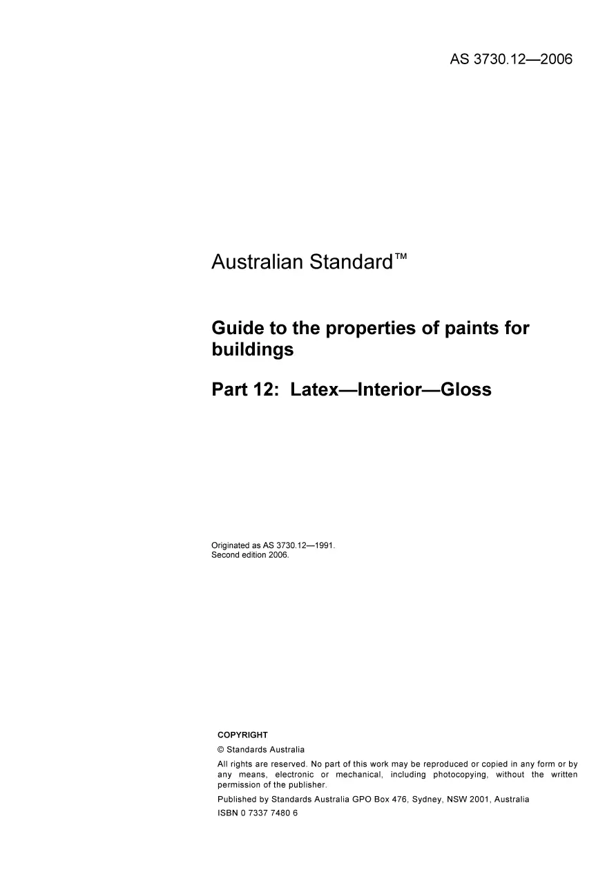 AS 3730.12-2006 AS 3730.12-2006 pdf