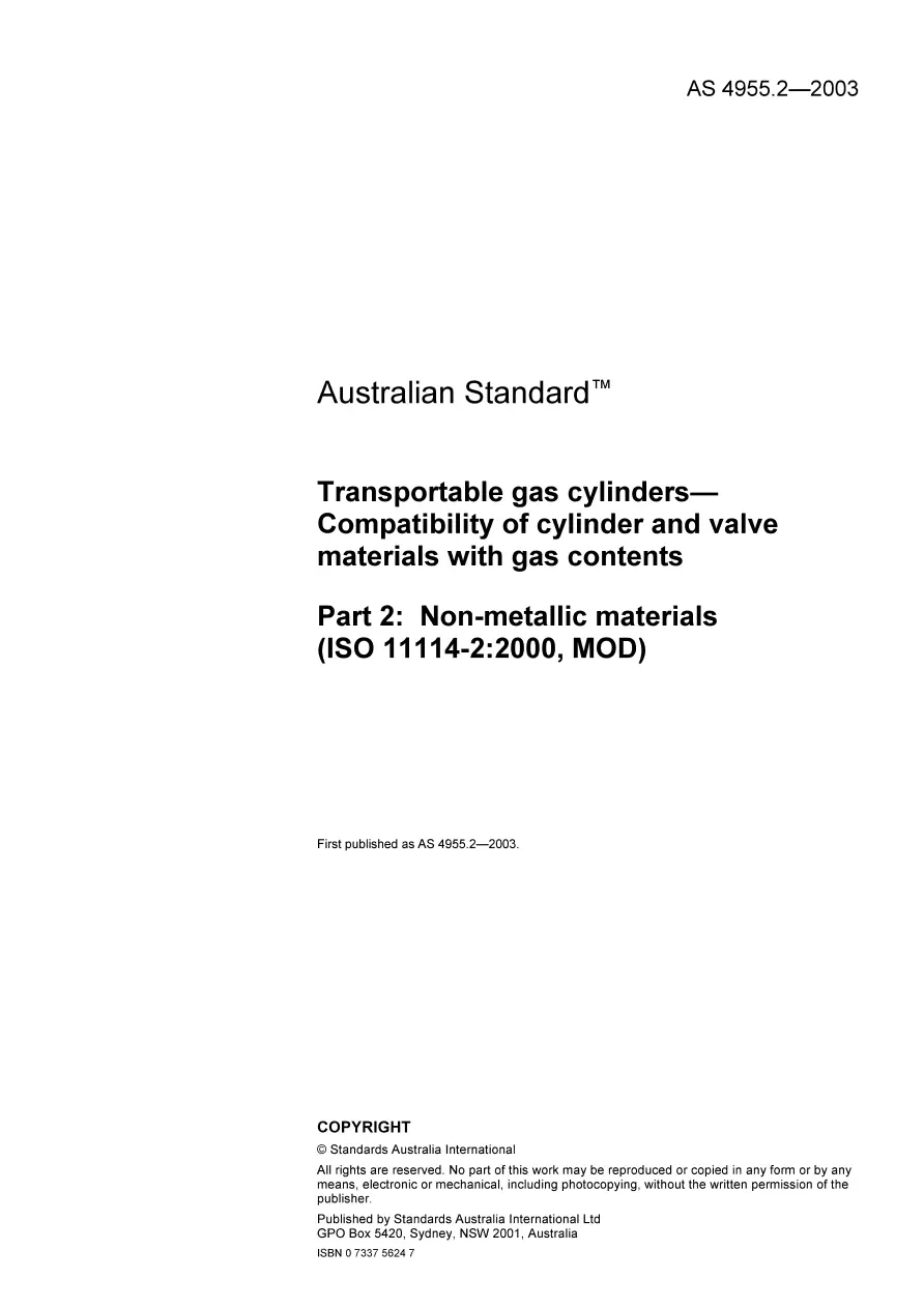 AS 4955.2-2003 AS 4955.2-2003 pdf