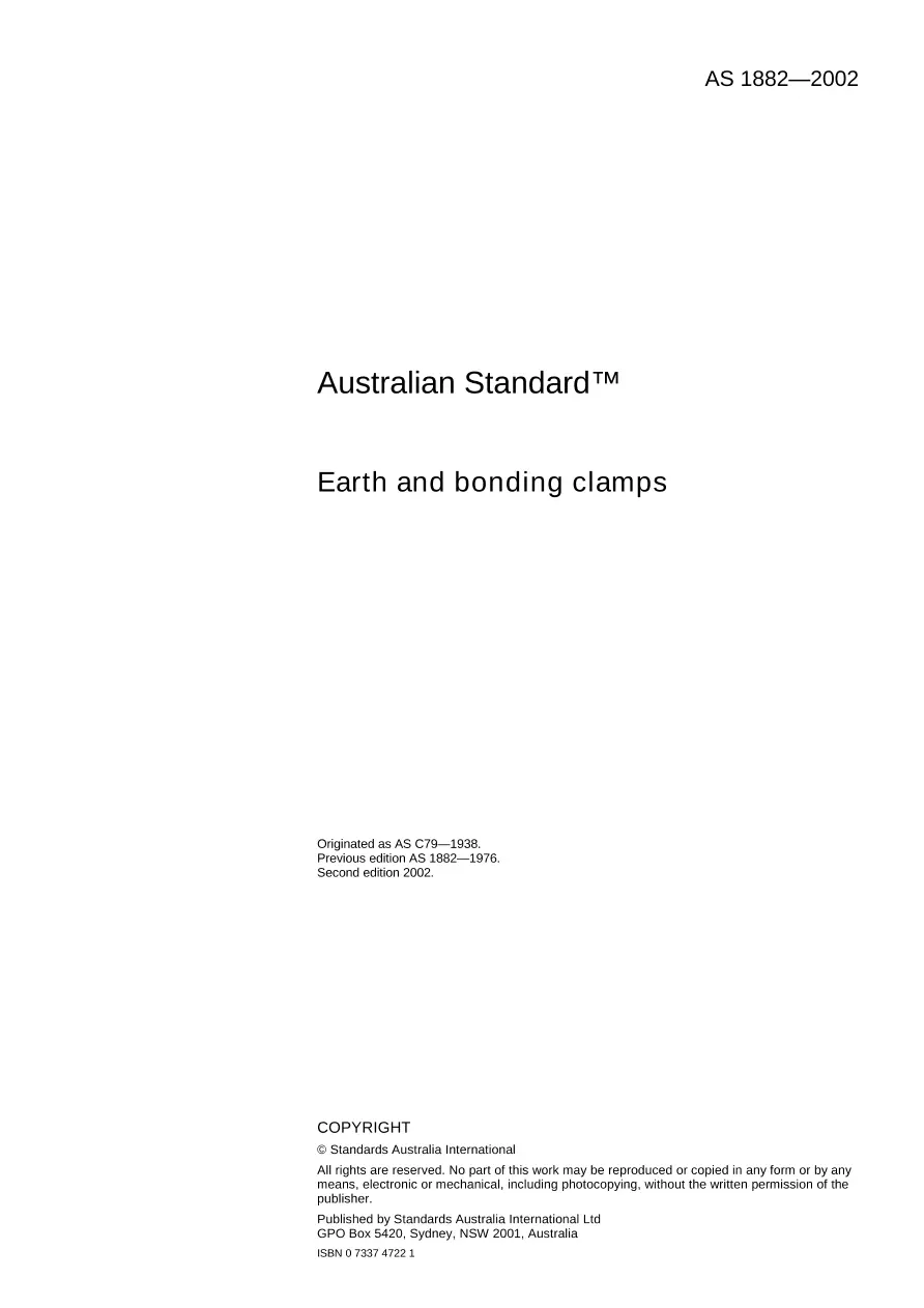 AS 1882-2002 AS 1882-2002 pdf