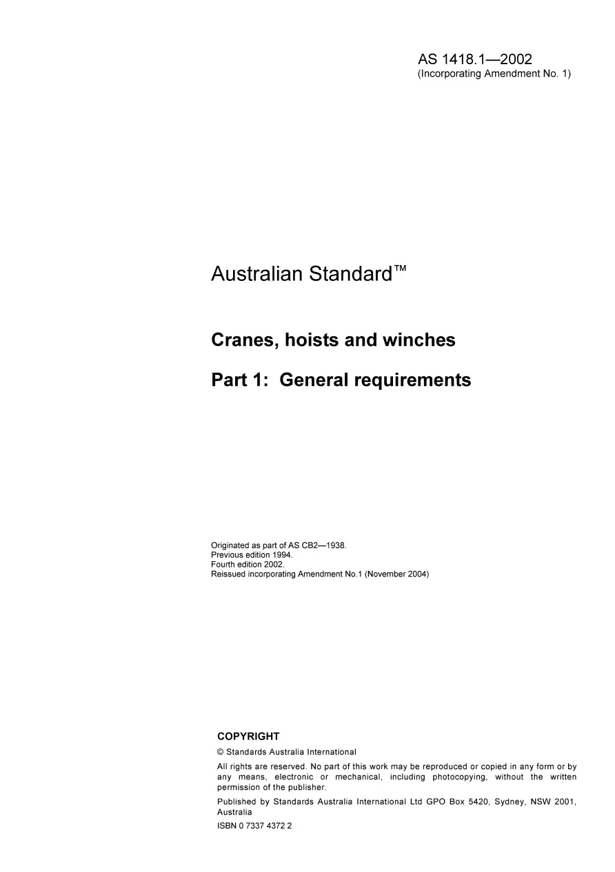 AS 1418.1-2002 pdf