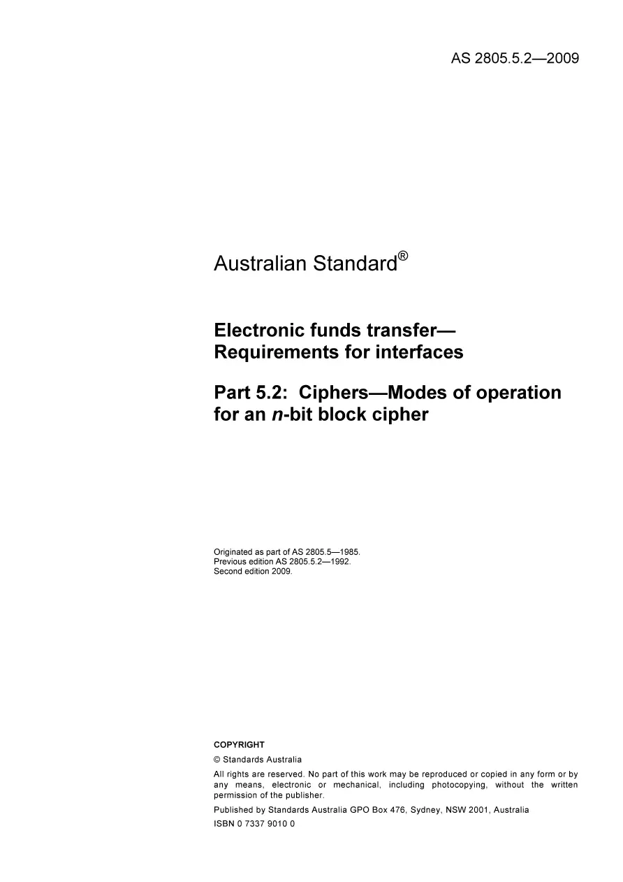 AS 2805.5.2-2009 AS 2805.5.2-2009 pdf