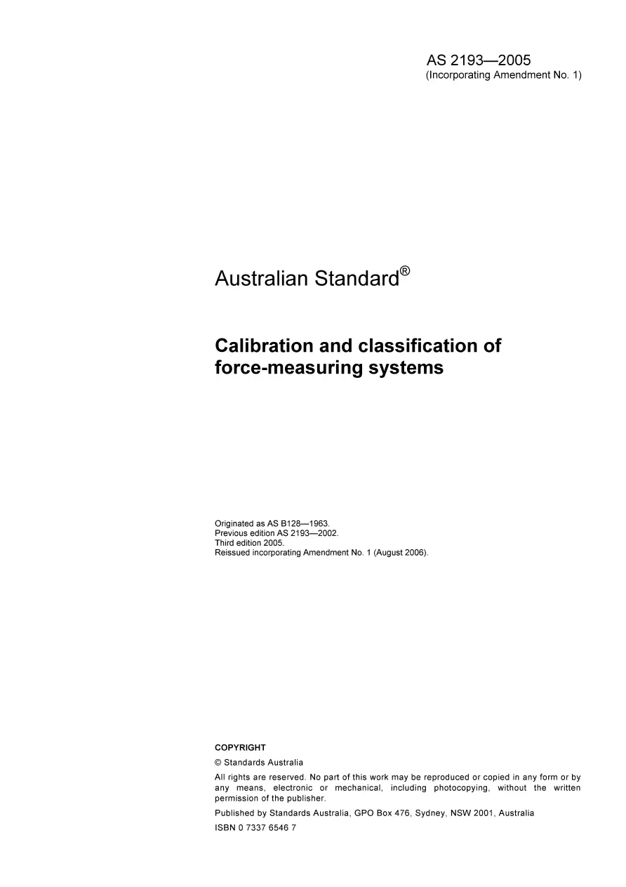 AS 2193-2005 AS 2193-2005 pdf