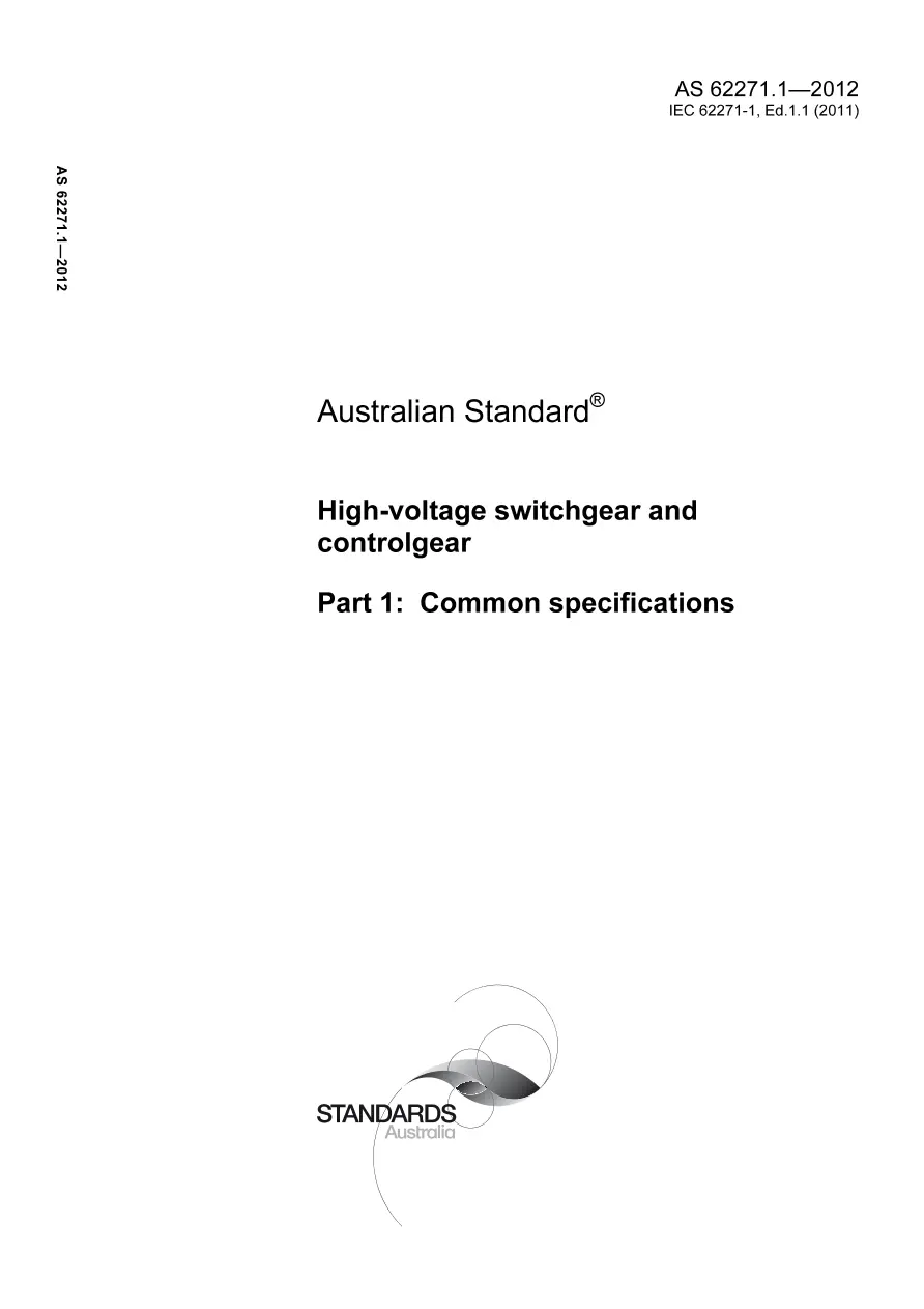 AS 62271.1-2012 AS 62271.1-2012 pdf