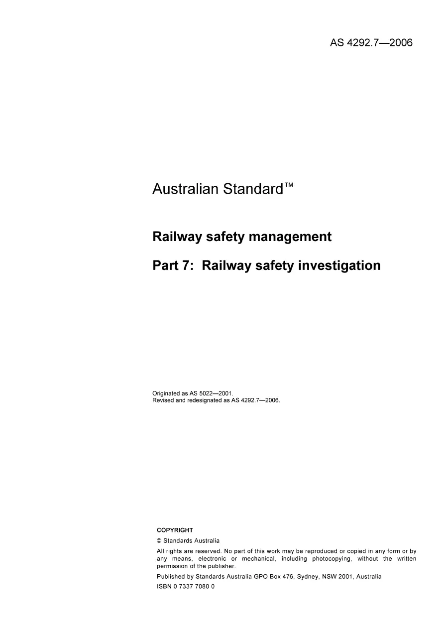AS 4292.7-2006 AS 4292.7-2006 pdf
