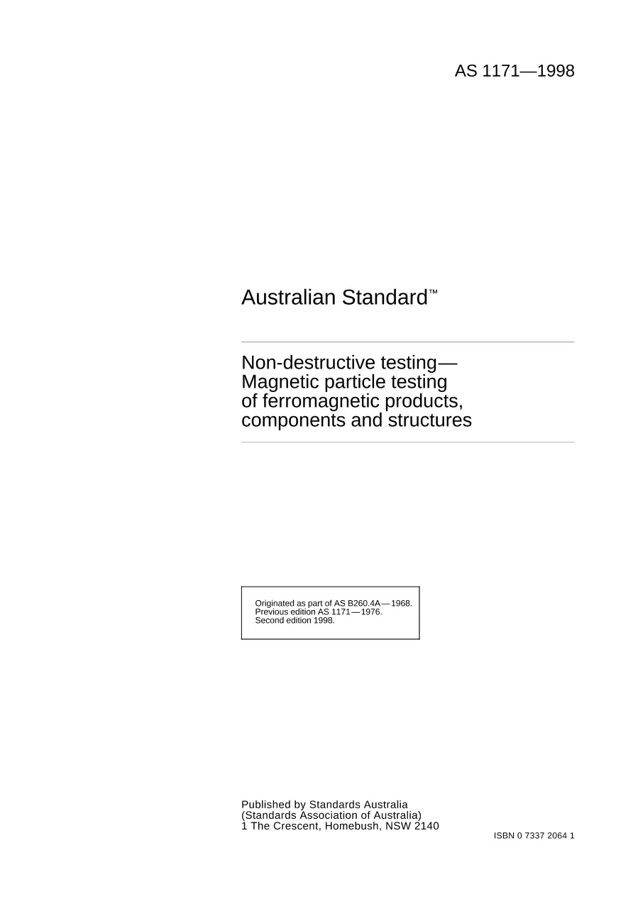 AS 1171-1998 AS 1171-1998 pdf