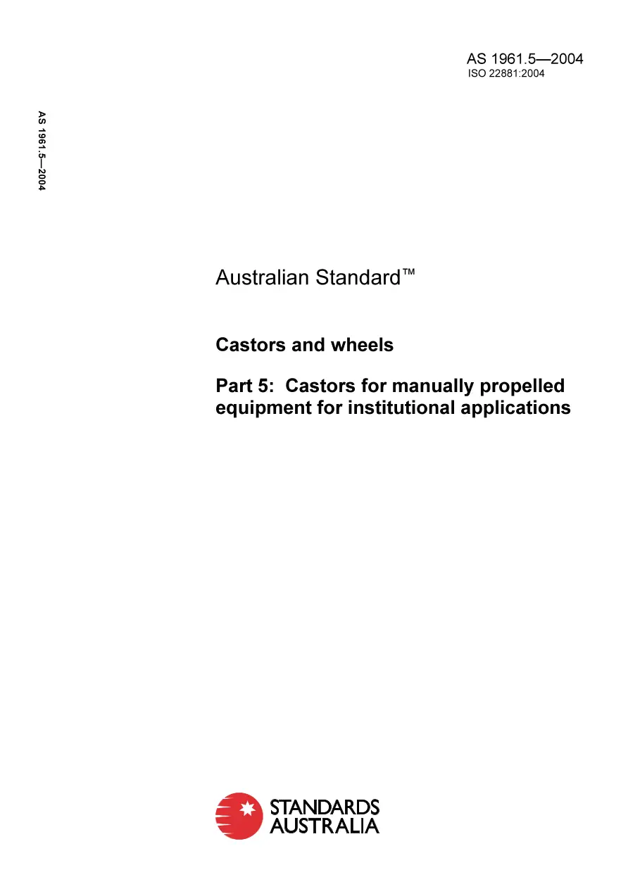 AS 1961.5-2004 AS 1961.5-2004 pdf