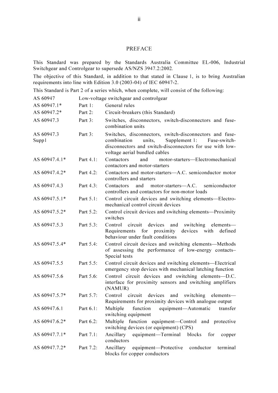 AS 60947.2-2005 pdf