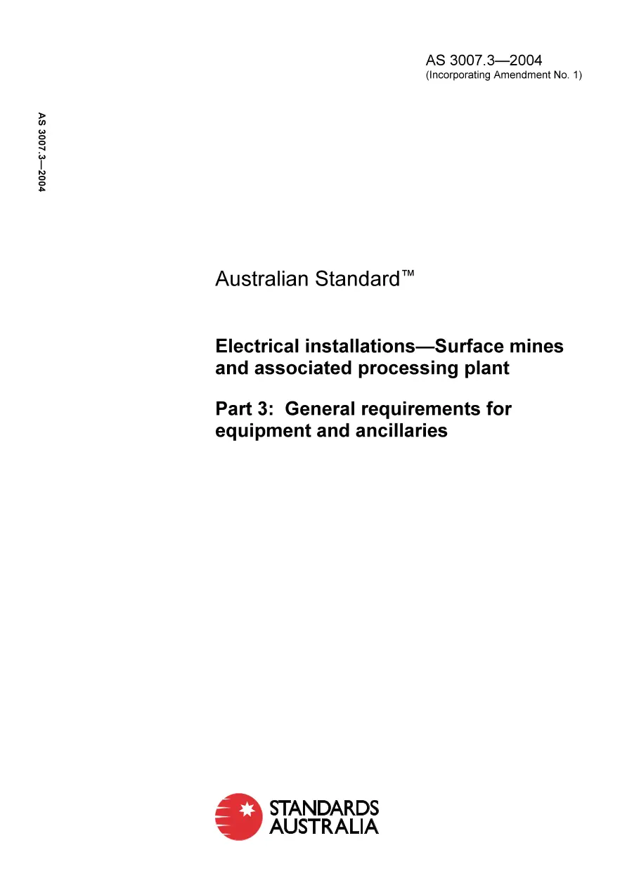 AS 3007.3-2004 AS 3007.3-2004 pdf