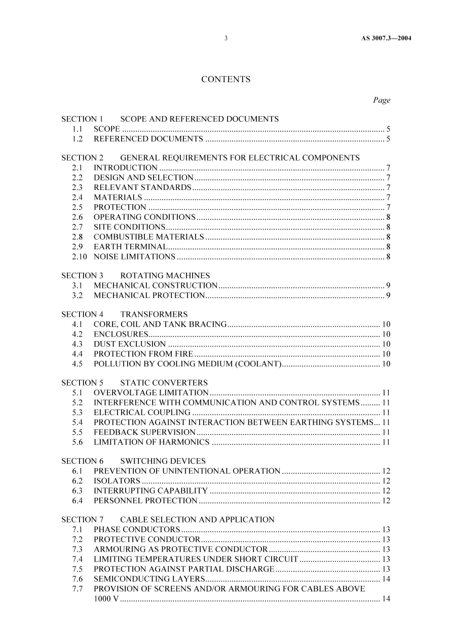 AS 3007.3-2004 AS 3007.3-2004 pdf