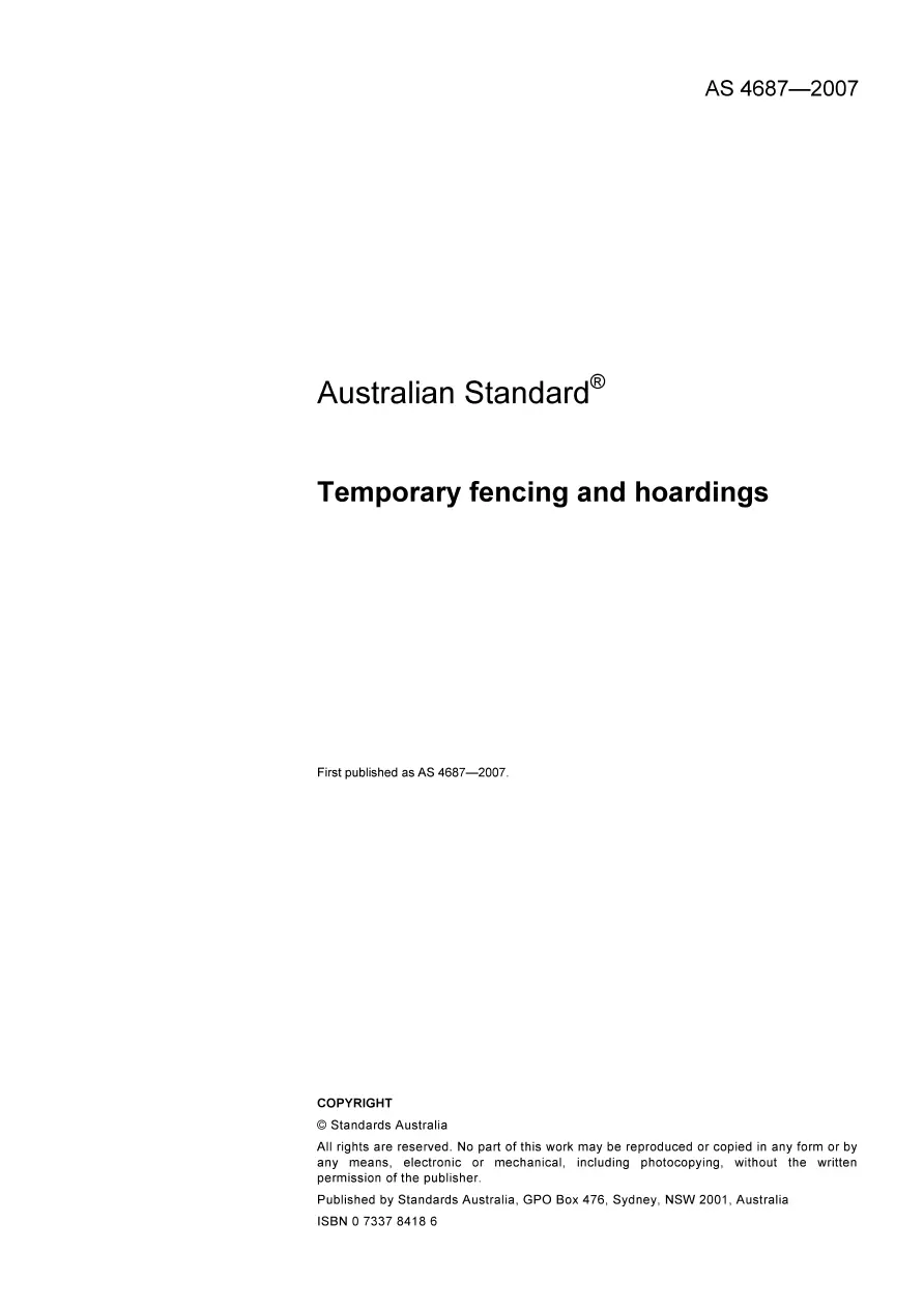 AS 4687-2007 AS 4687-2007 pdf