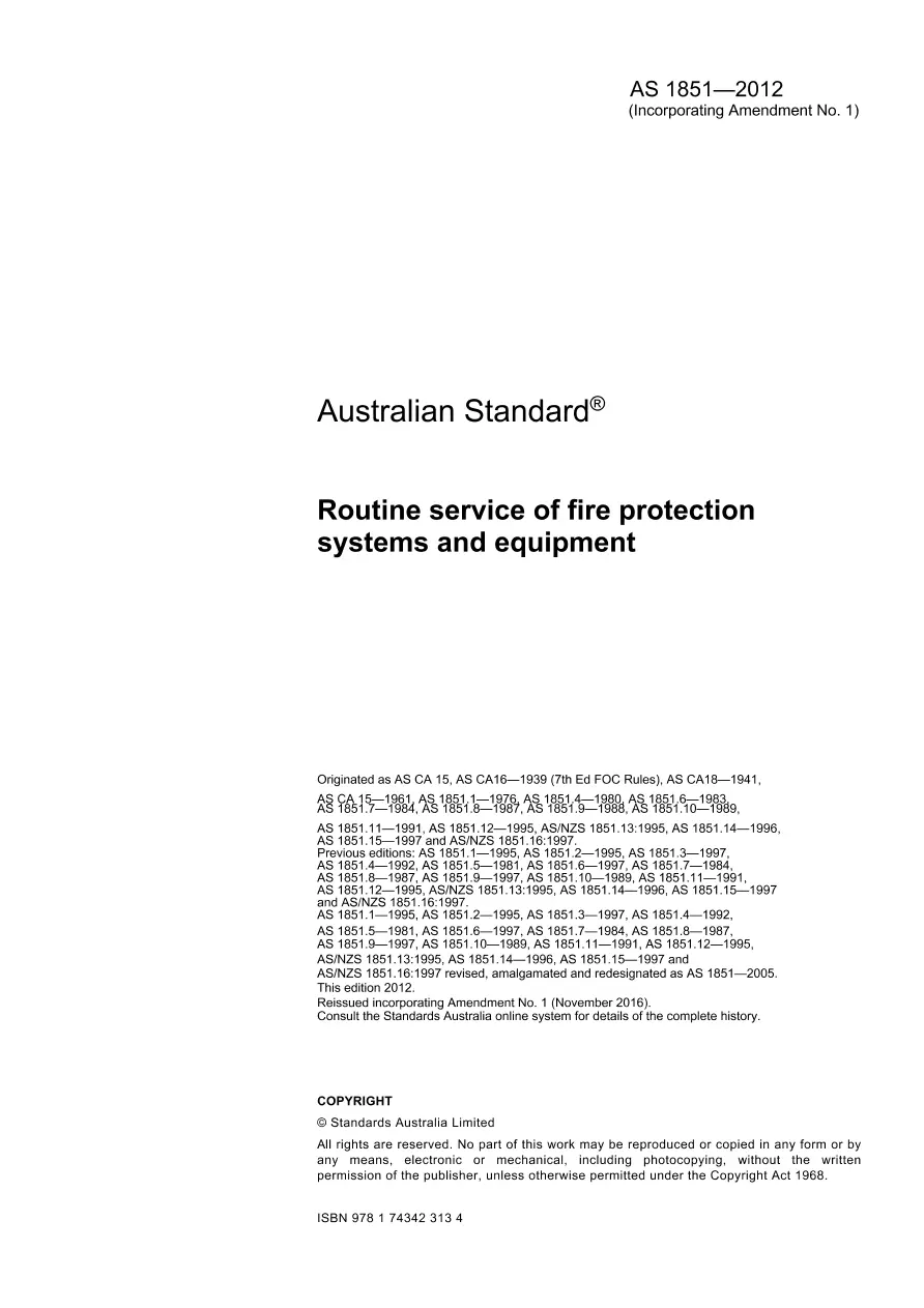 AS 1851-2012 AS 1851-2012 pdf
