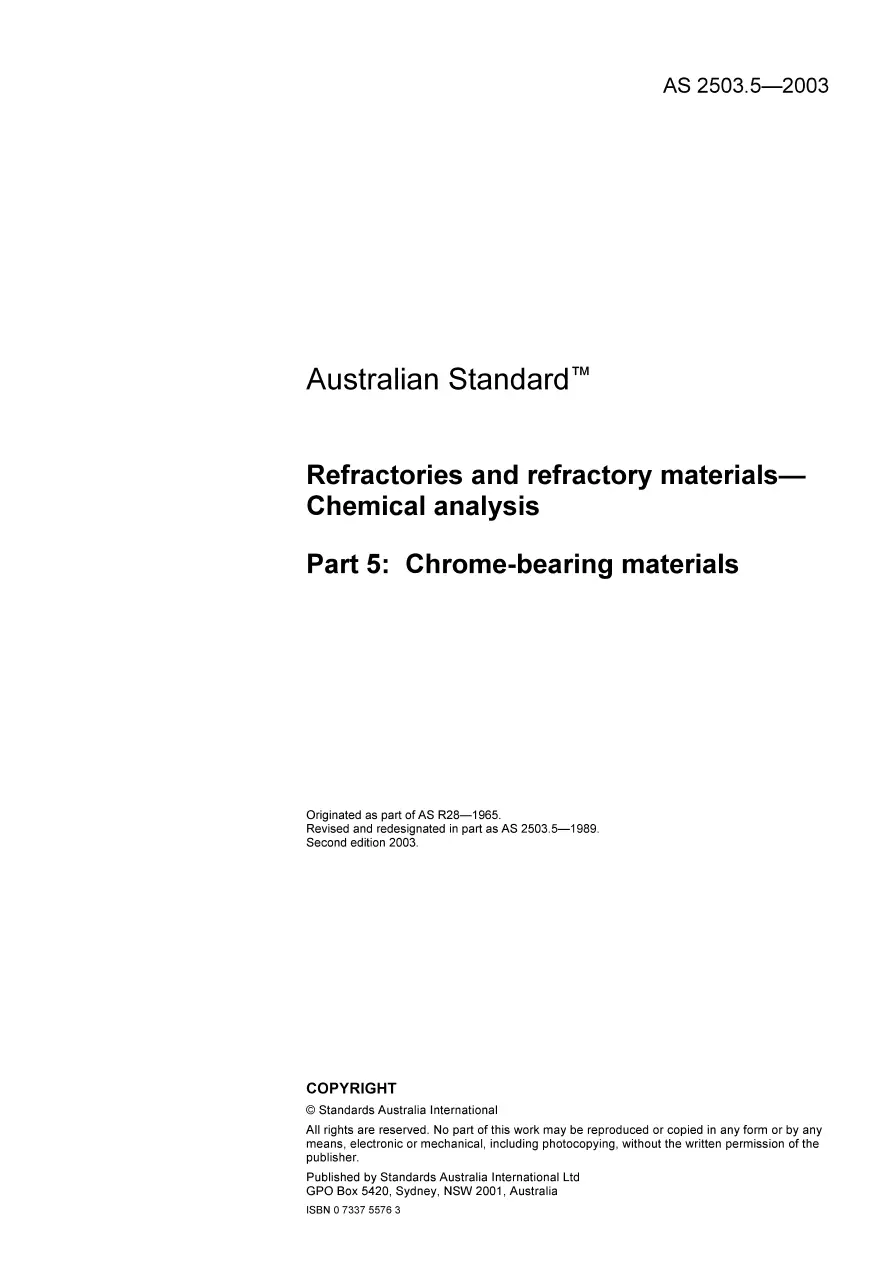 AS 2503.5-2003 pdf