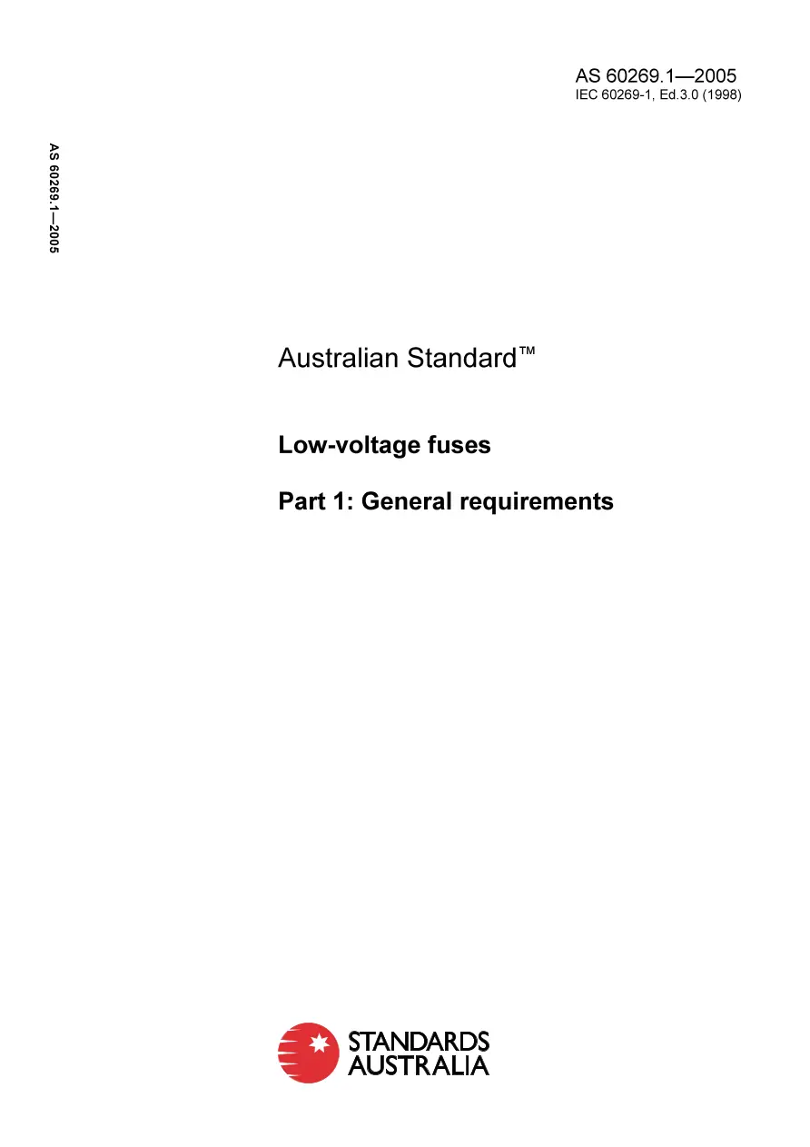 AS 60269.1-2005 AS 60269.1-2005 pdf