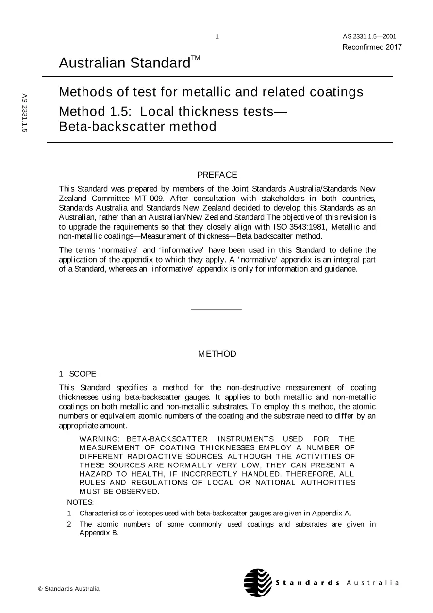 AS 2331.1.5-2001 pdf