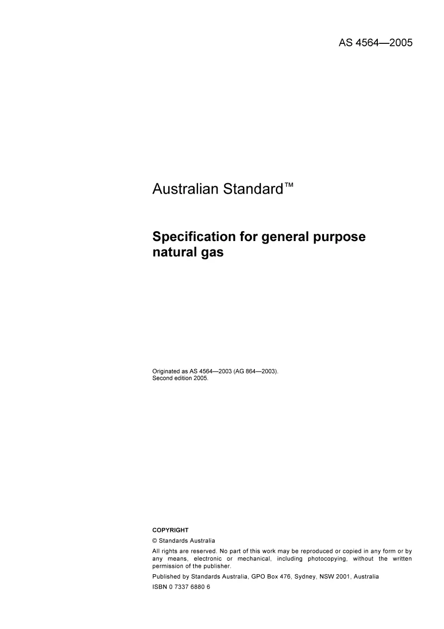 AS 4564-2005 AS 4564-2005 pdf
