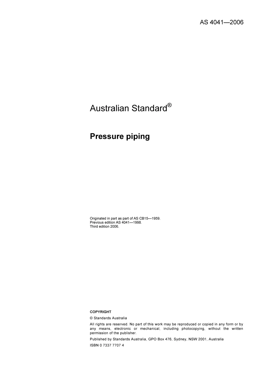 AS 4041-2006 AS 4041-2006 pdf
