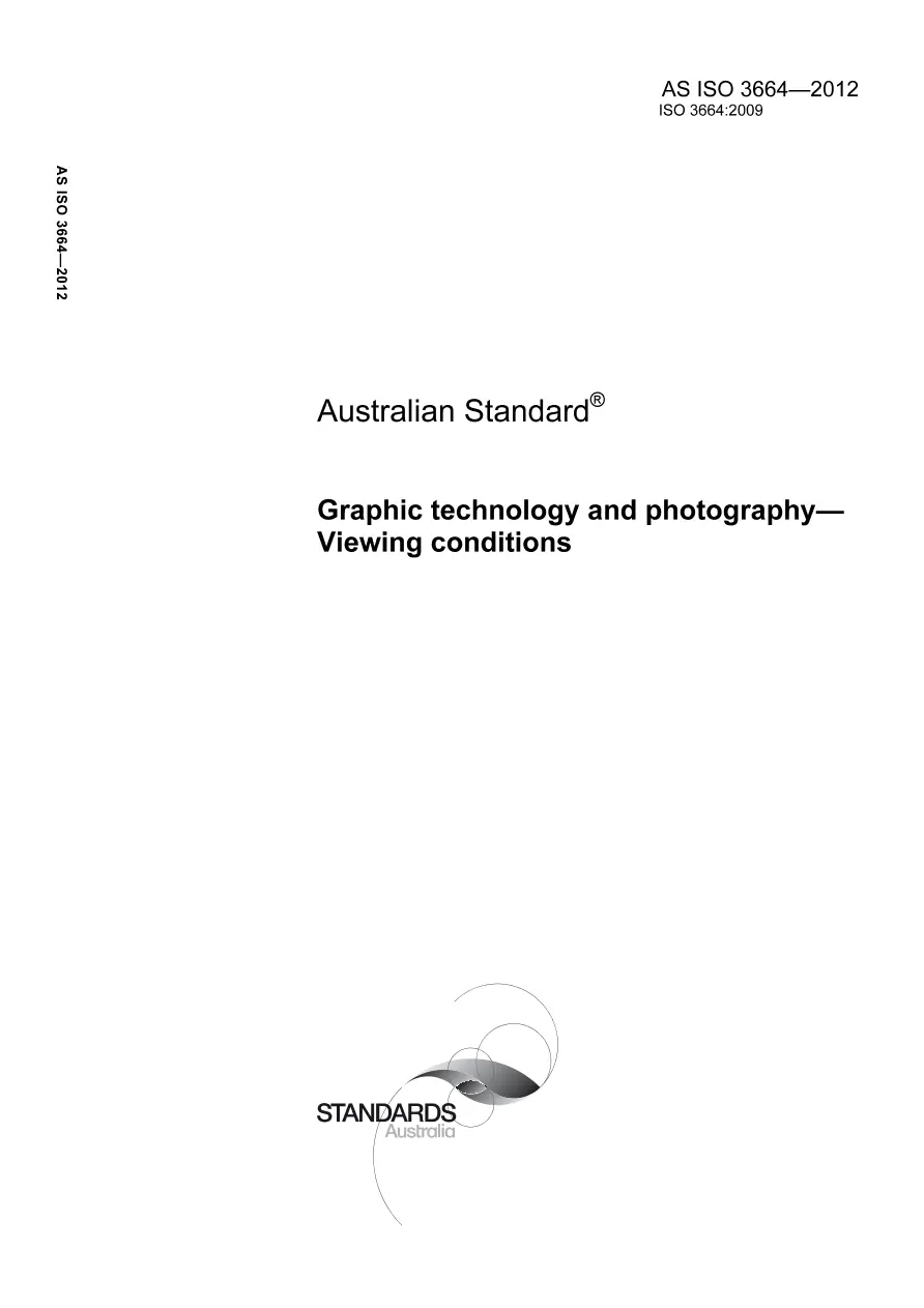 AS ISO 3664-2012 AS ISO 3664-2012 pdf
