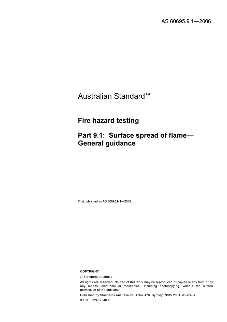 AS 60695.9.1-2006 AS 60695.9.1-2006 pdf
