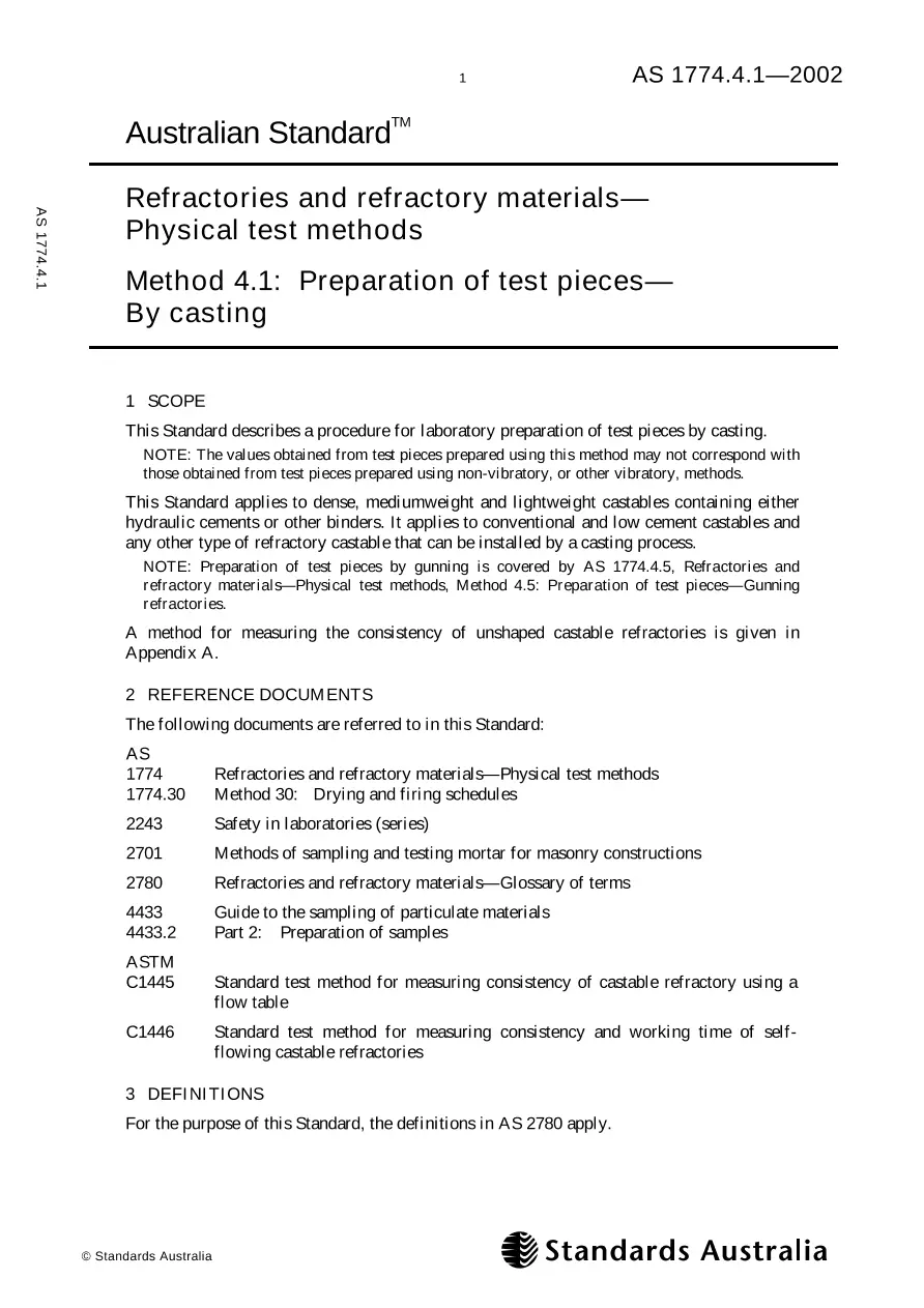 AS 1774.4.1-2002 pdf