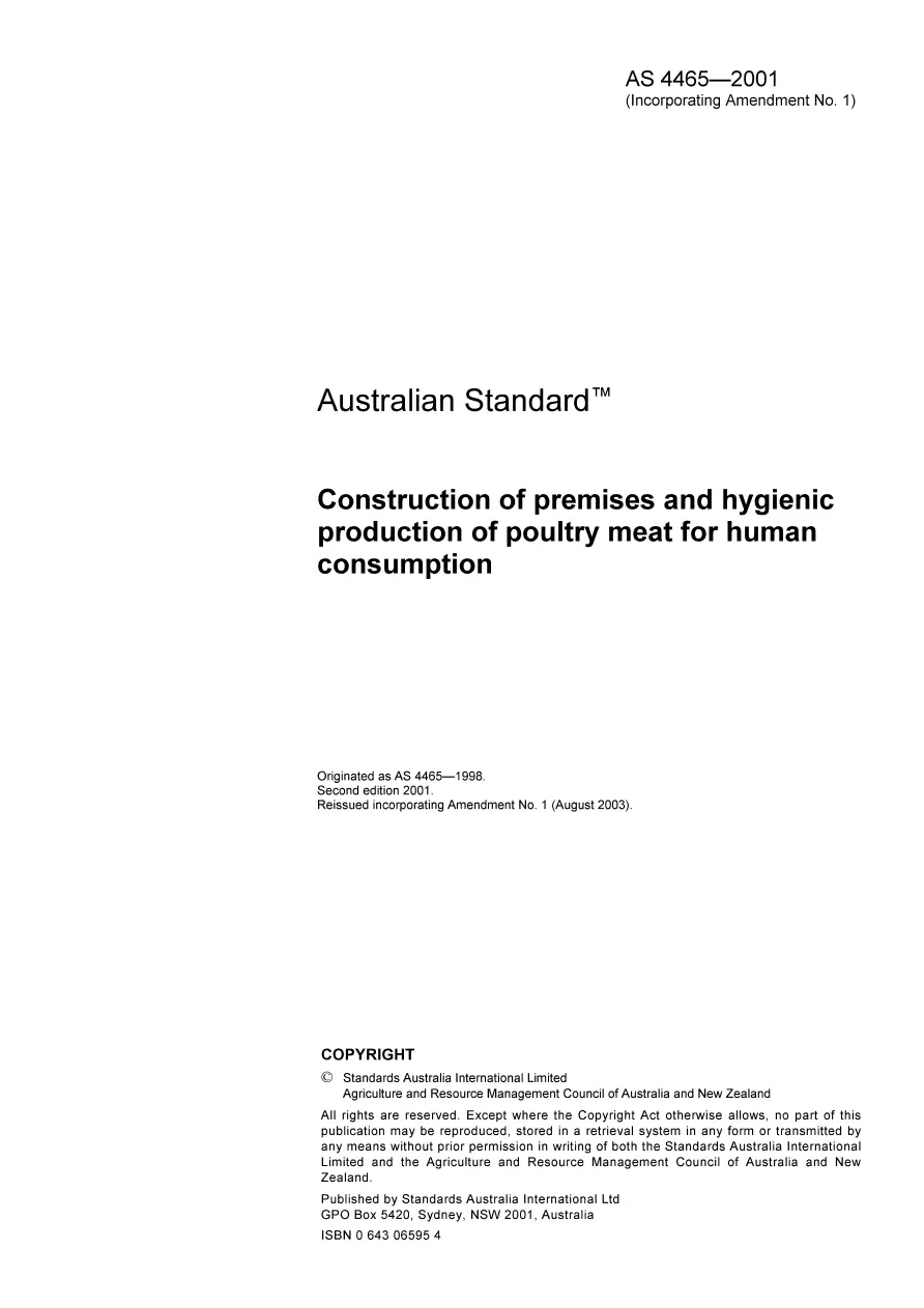 AS 4465-2001 pdf