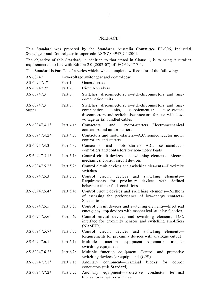 AS 60947.7.1-2004 AS 60947.7.1-2004 pdf