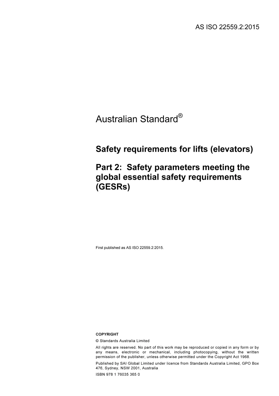 AS ISO 22559.2:2015 pdf