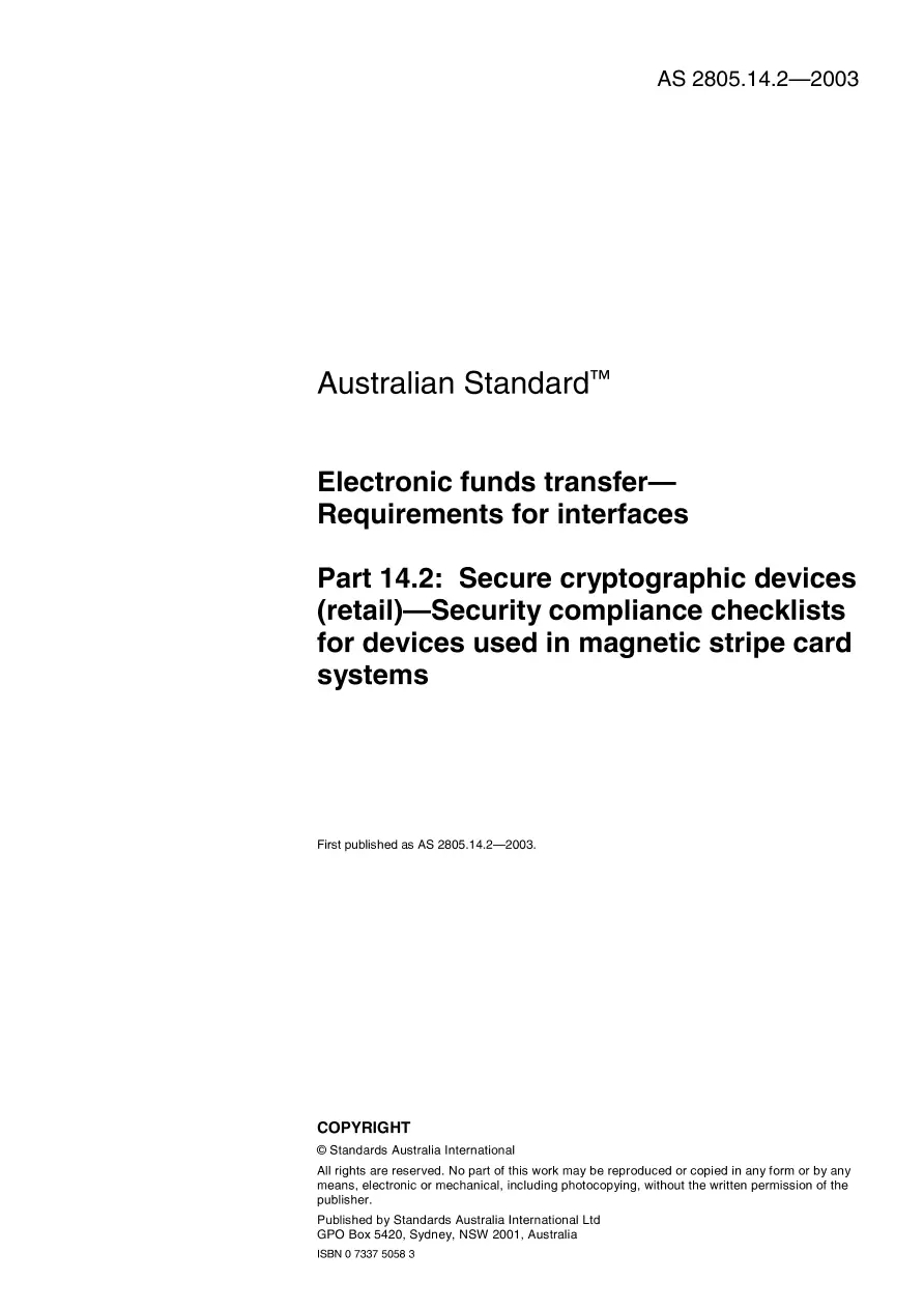 AS 2805.14.2-2003 AS 2805.14.2-2003 pdf