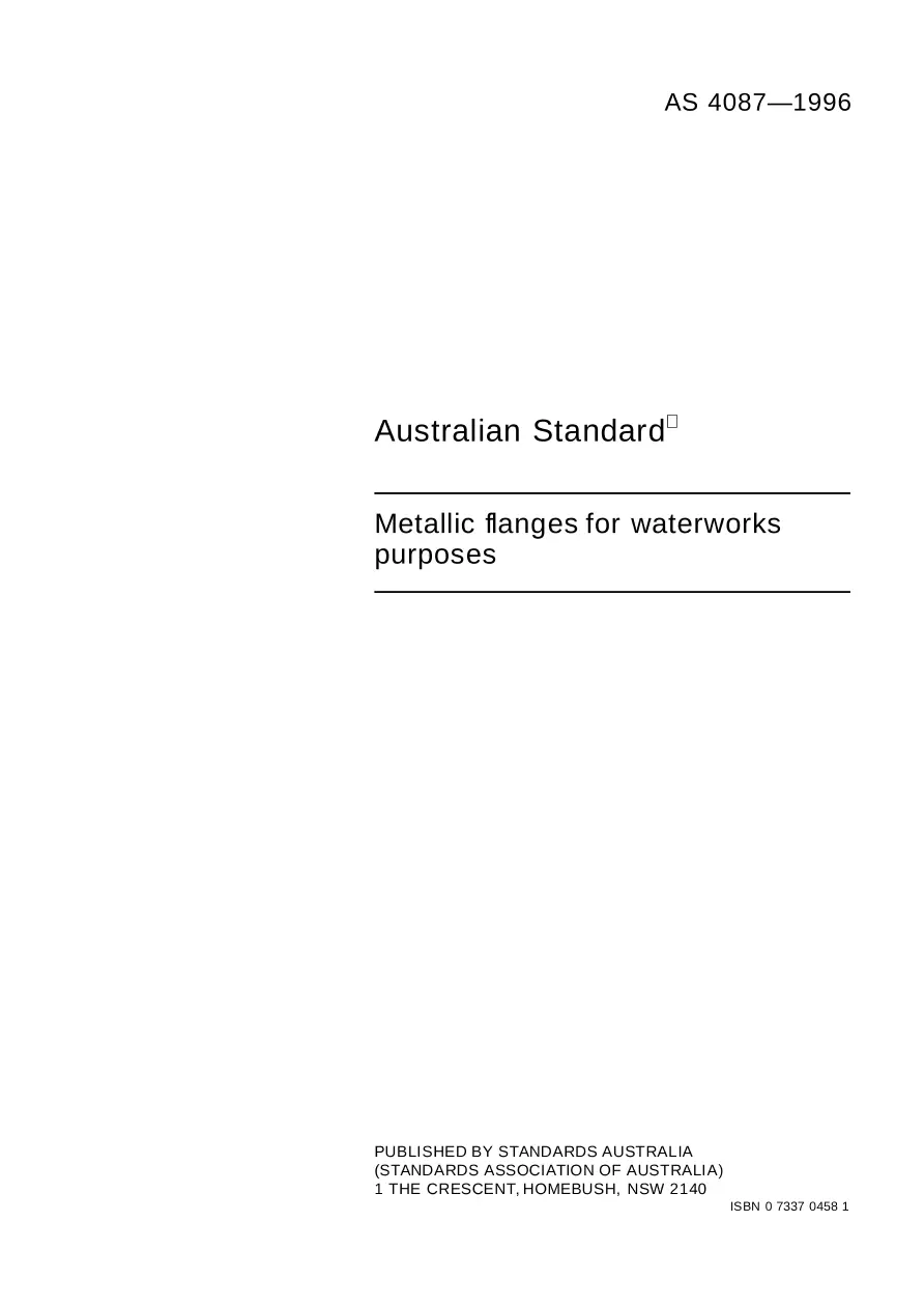 AS 4087-1996 AS 4087-1996 pdf