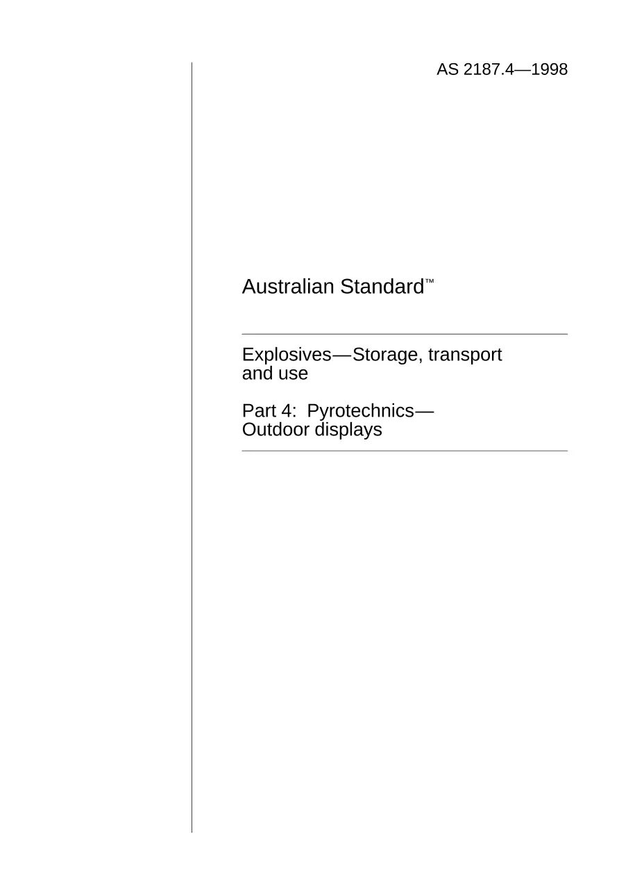 AS 2187.4-1998 AS 2187.4-1998 pdf