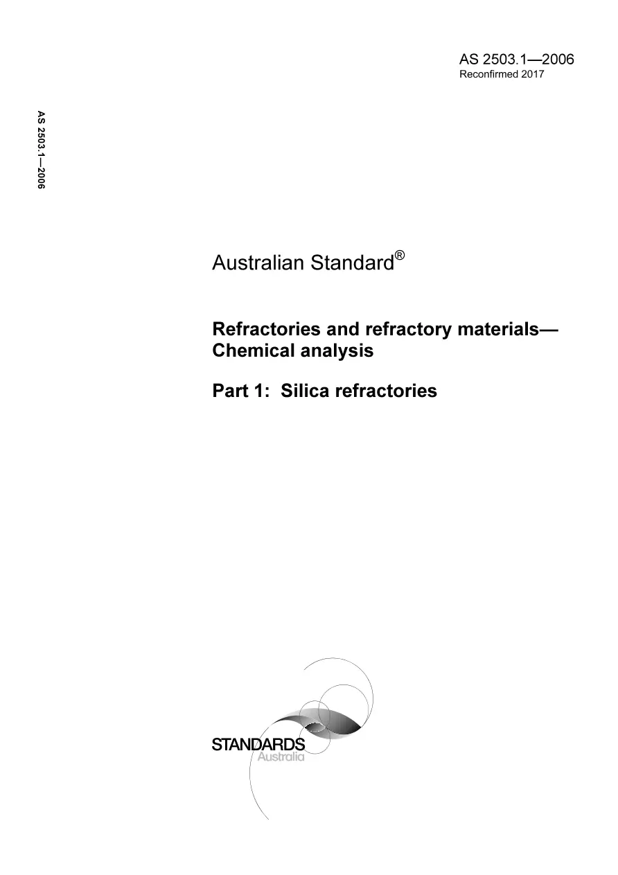 AS 2503.1-2006 pdf
