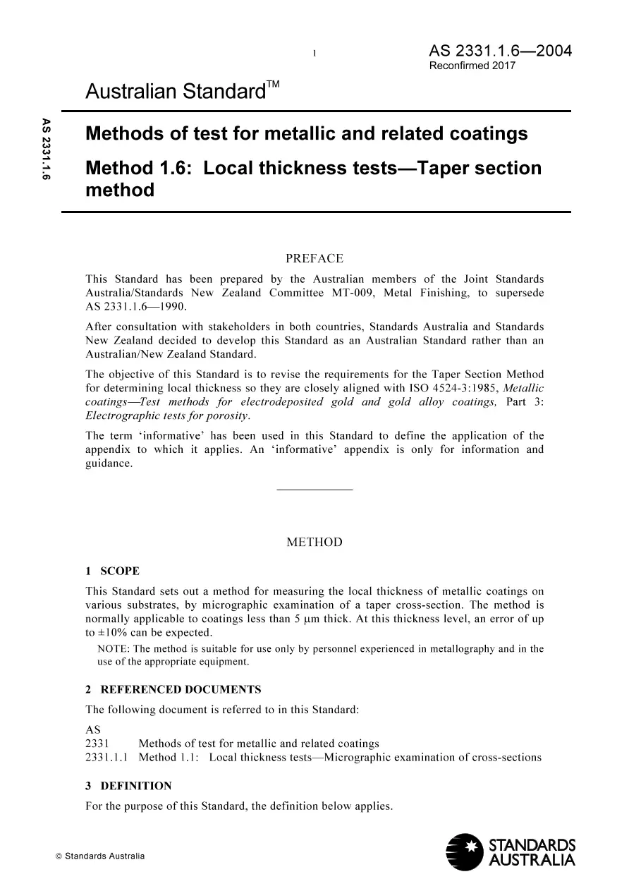 AS 2331.1.6-2004 AS 2331.1.6-2004 pdf