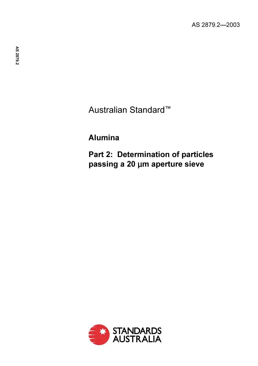AS 2879.2-2003 pdf