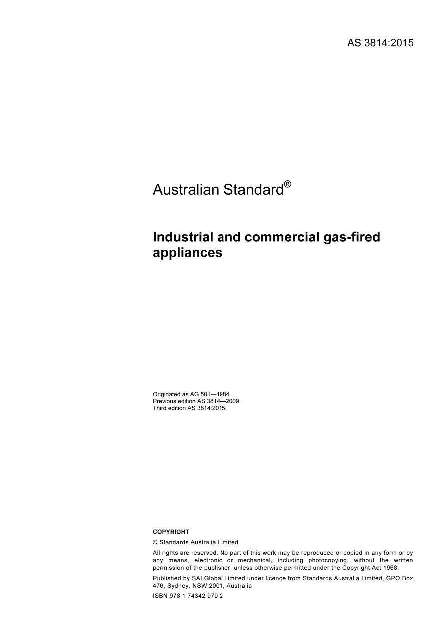AS 3814:2015 AS 3814:2015 pdf