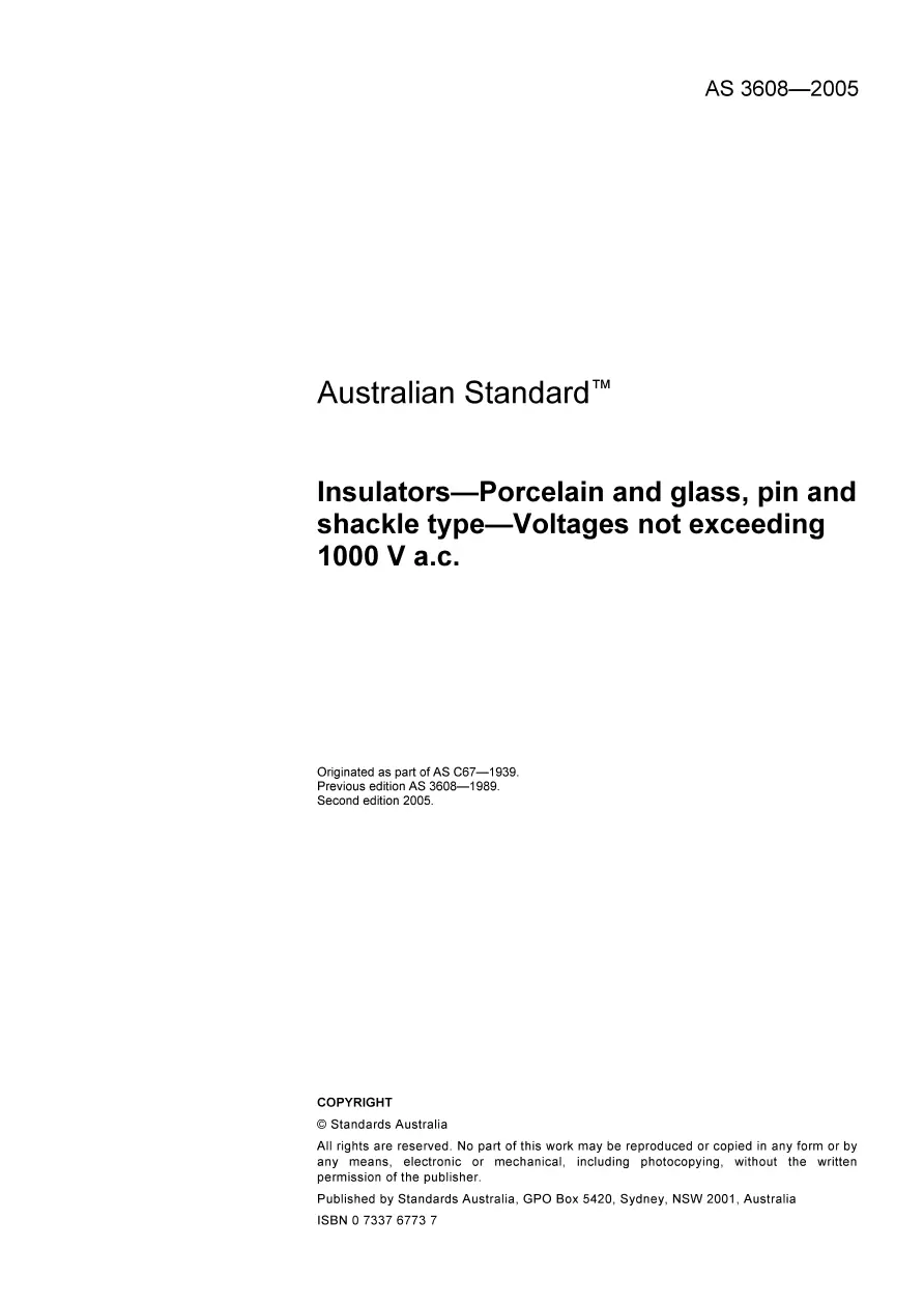 AS 3608-2005 AS 3608-2005 pdf