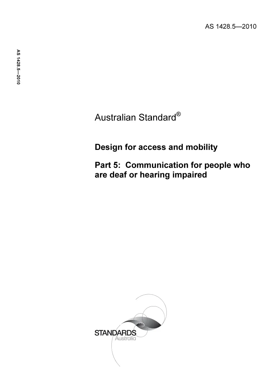 AS 1428.5-2010 AS 1428.5-2010 pdf