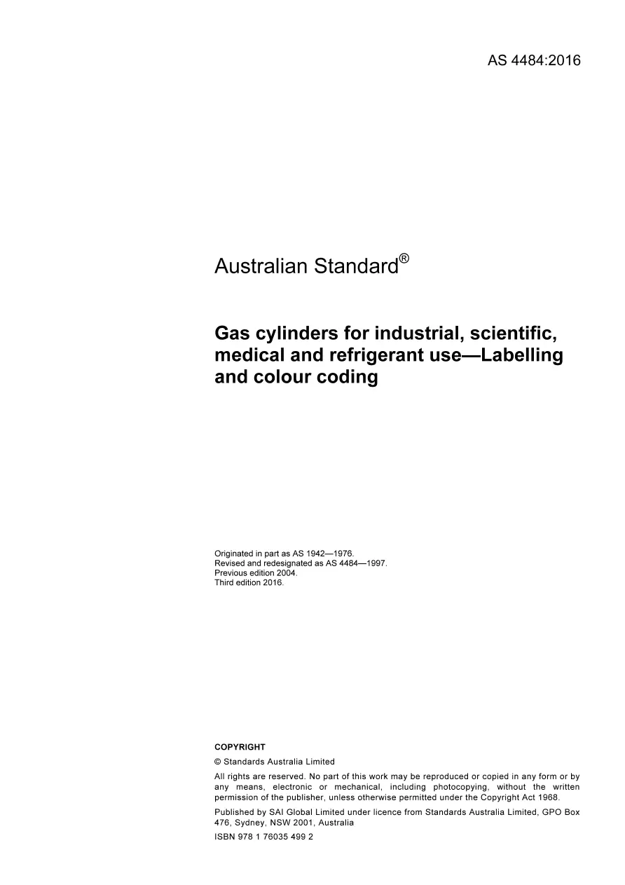 AS 4484:2016 AS 4484:2016 pdf