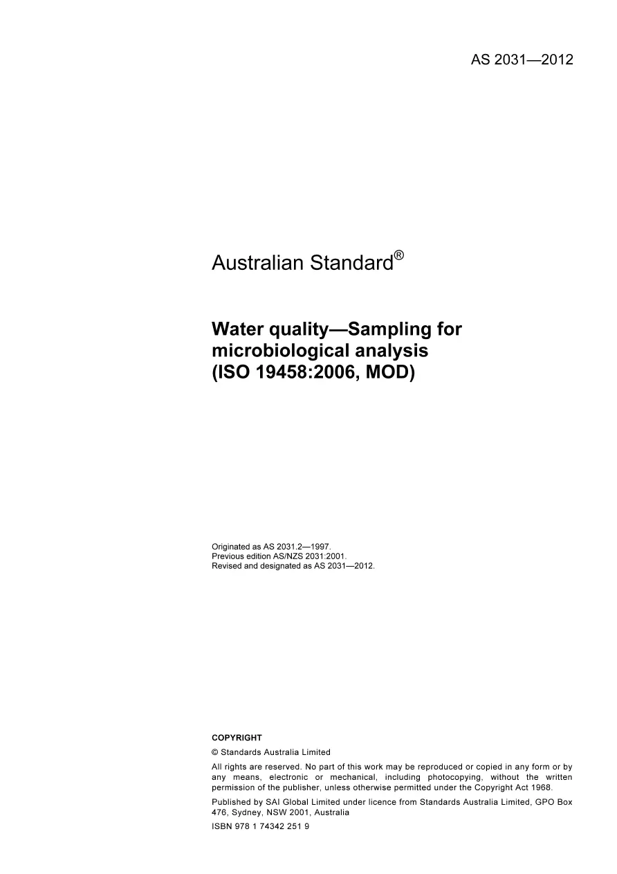 AS 2031-2012 AS 2031-2012 pdf