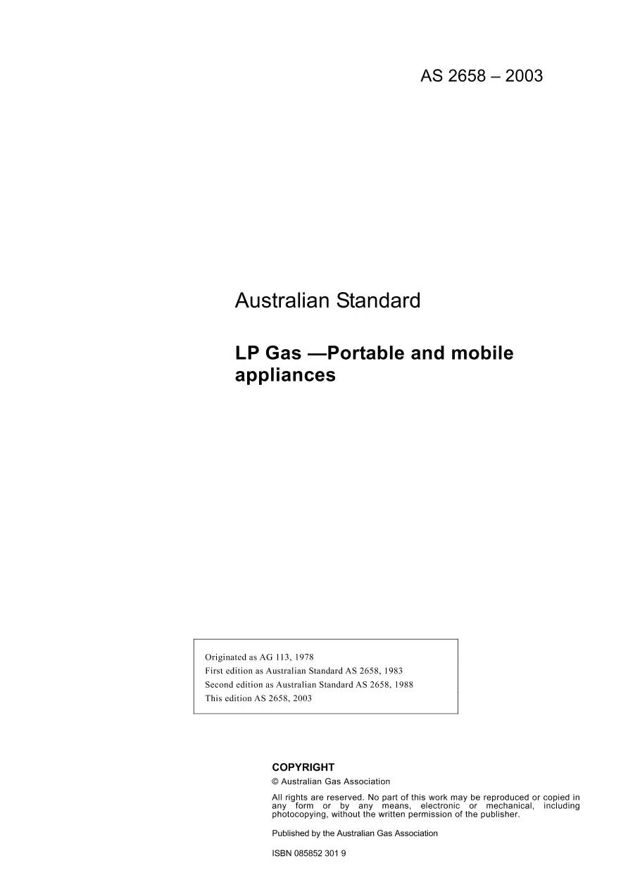 AS 2658-2003 AS 2658-2003 pdf