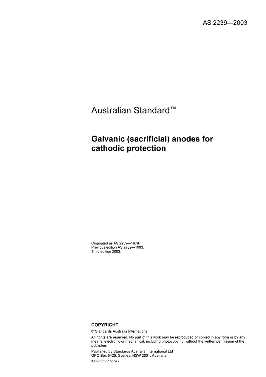 AS 2239-2003 AS 2239-2003 pdf