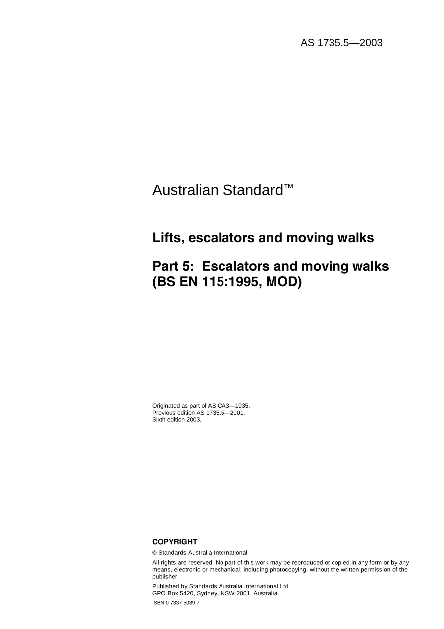 AS 1735.5-2003 AS 1735.5-2003 pdf
