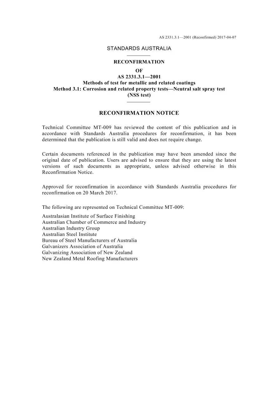 AS 2331.3.1-2001 AS 2331.3.1-2001 pdf
