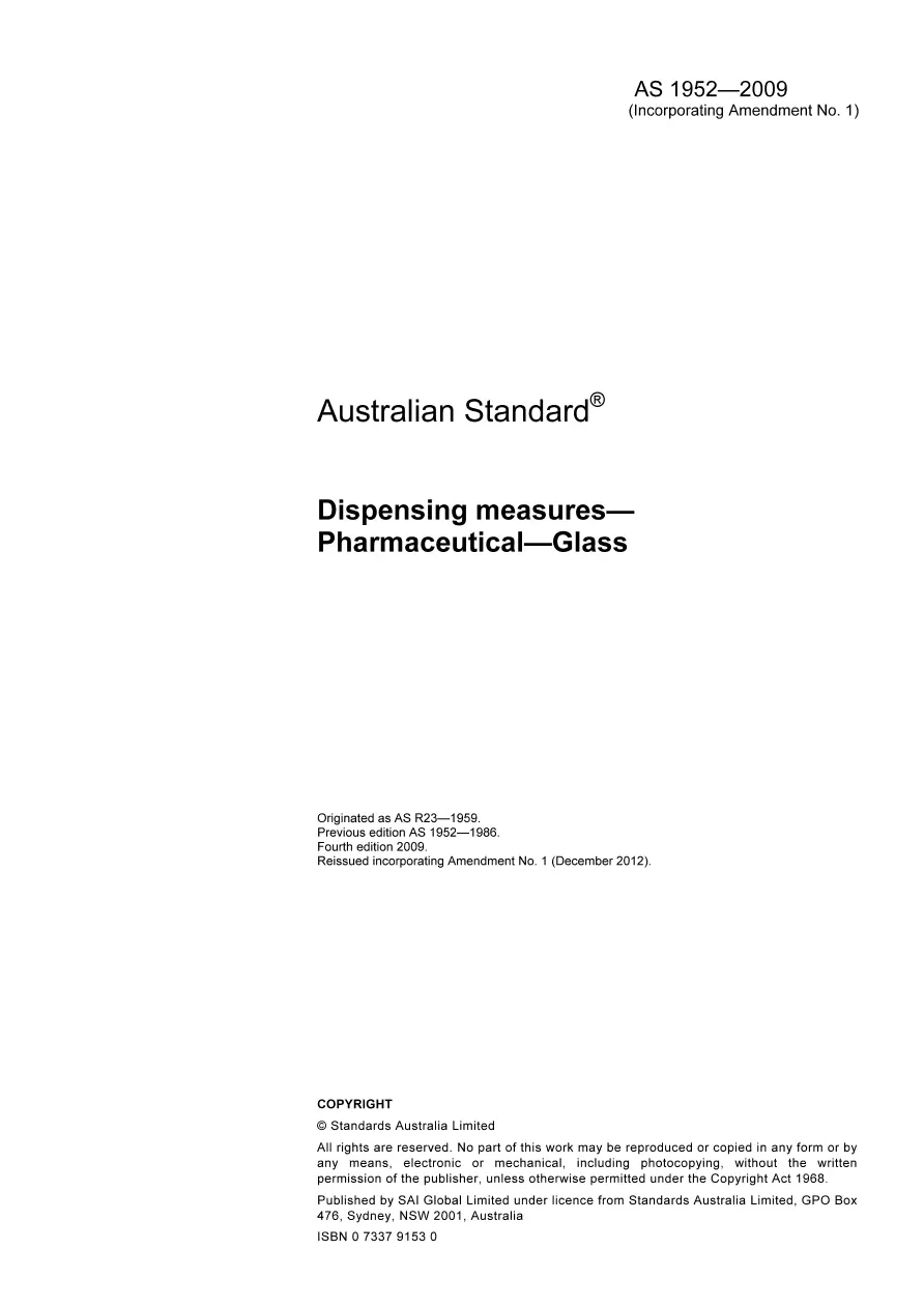 AS 1952-2009 AS 1952-2009 pdf