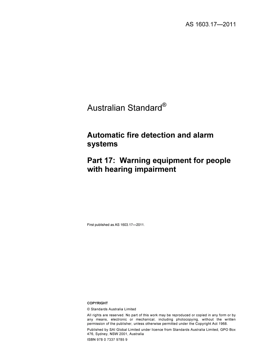 AS 1603.17-2011 AS 1603.17-2011 pdf