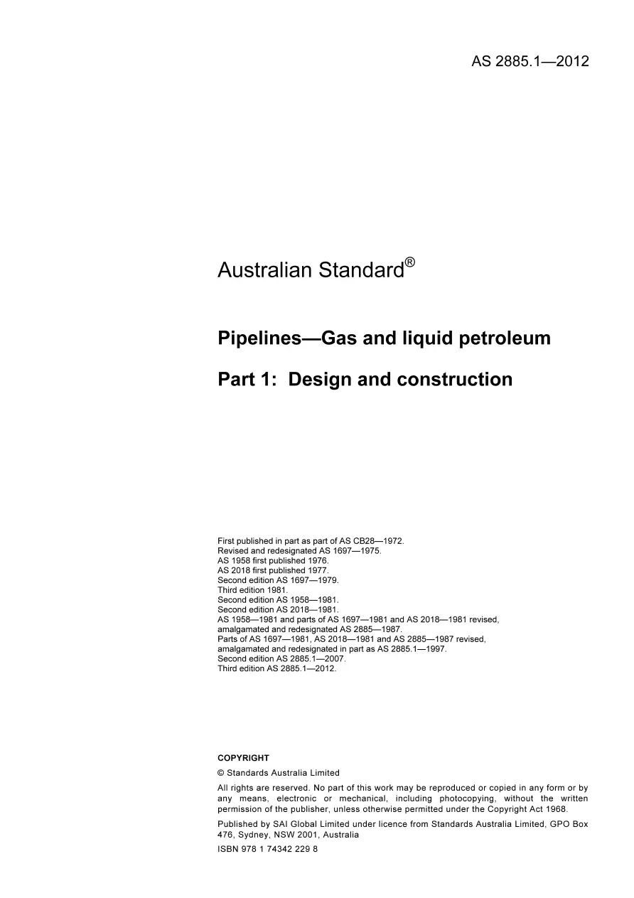 AS 2885.1-2012 AS 2885.1-2012 pdf