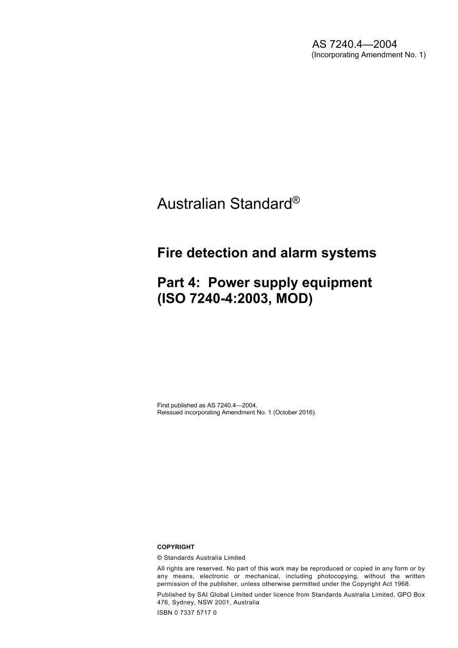 AS 7240.4-2004 AS 7240.4-2004 pdf