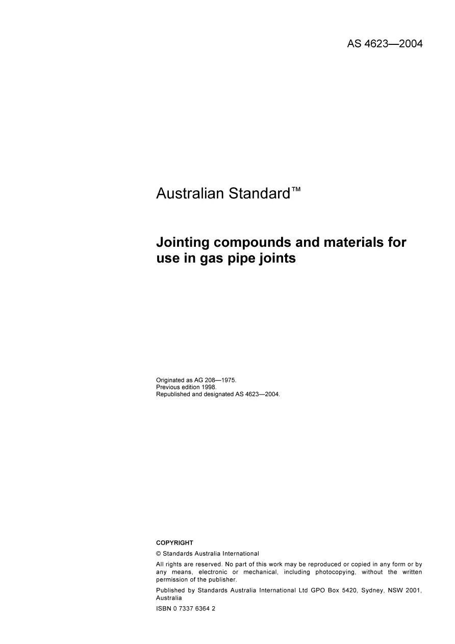 AS 4623-2004 AS 4623-2004 pdf