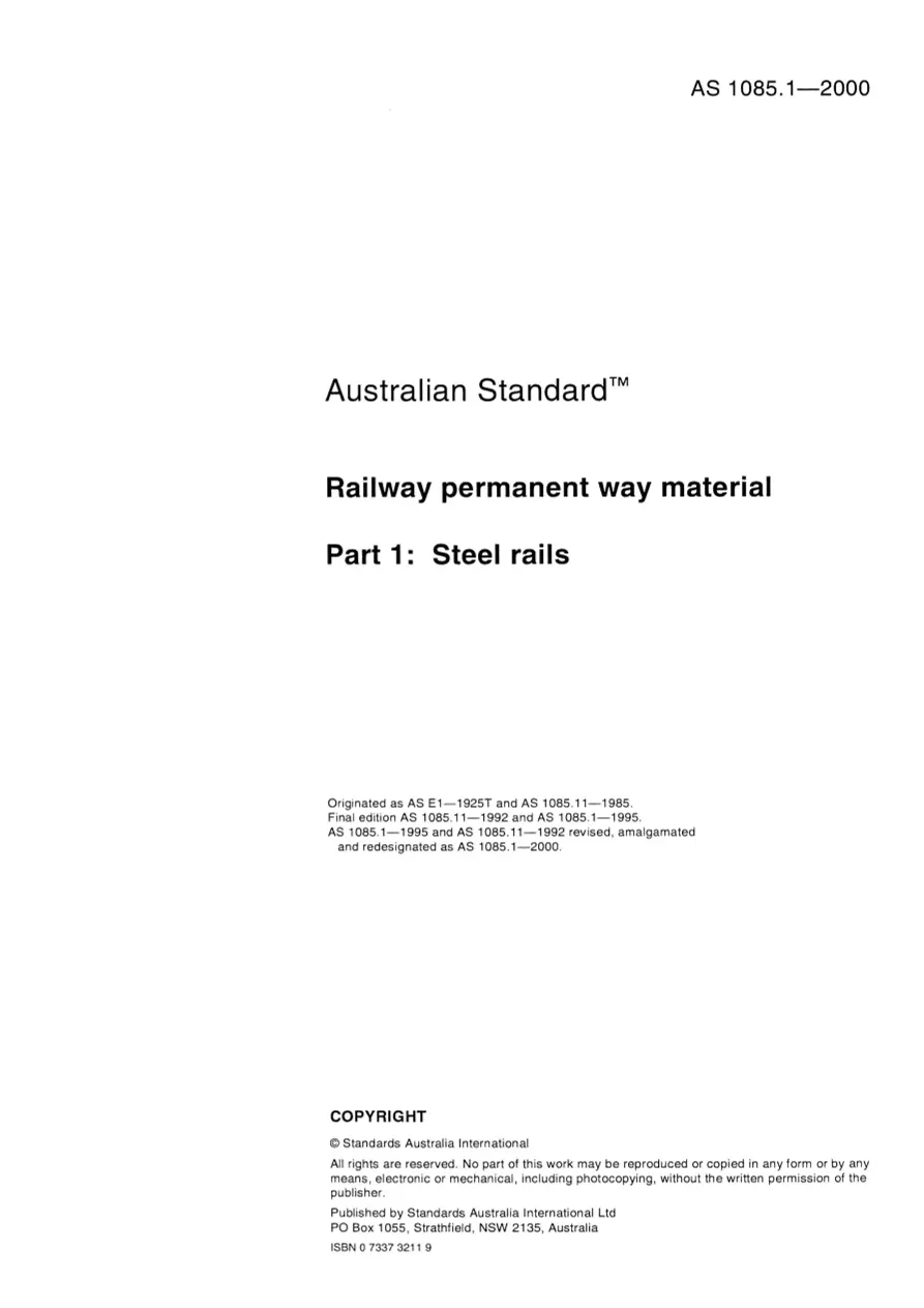 AS 1085.1-2000 pdf