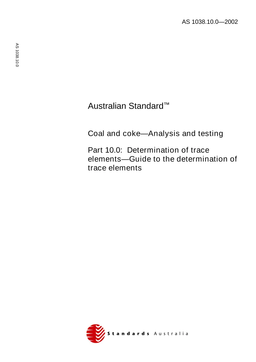 AS 1038.10.0-2002 AS 1038.10.0-2002 pdf