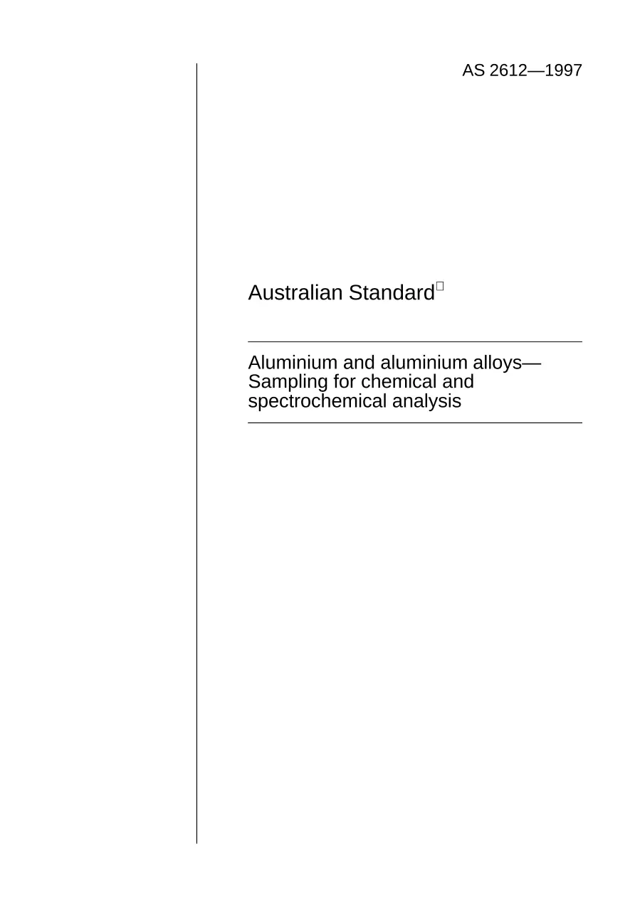 AS 2612-1997 AS 2612-1997 pdf