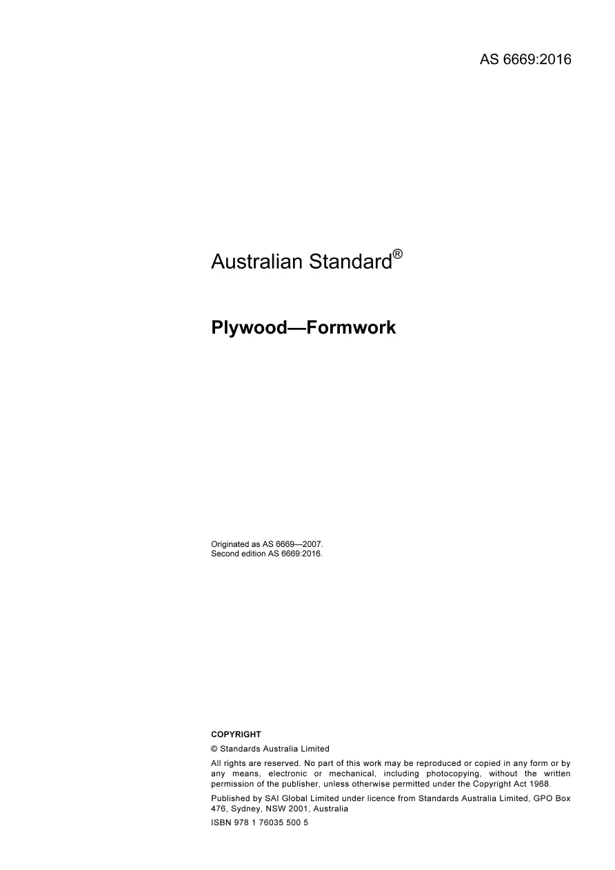 AS 6669:2016 pdf
